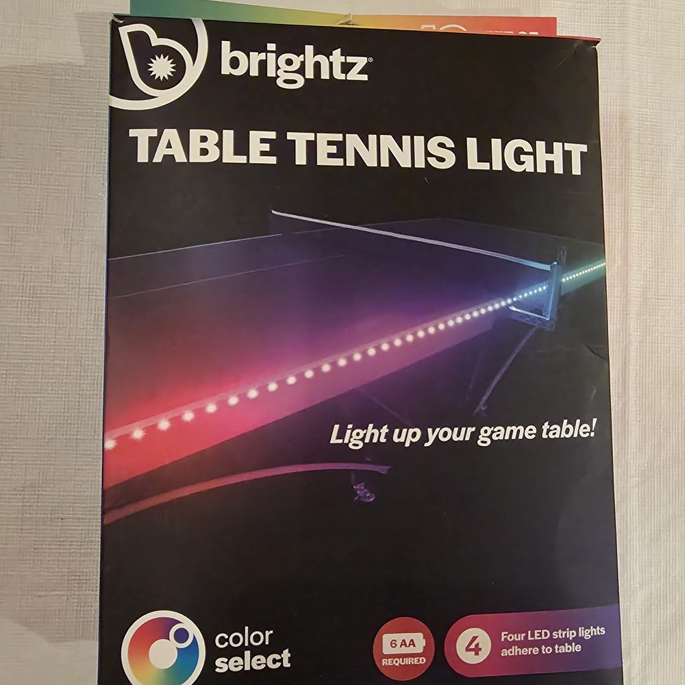 Table Tennis Light with Color Select